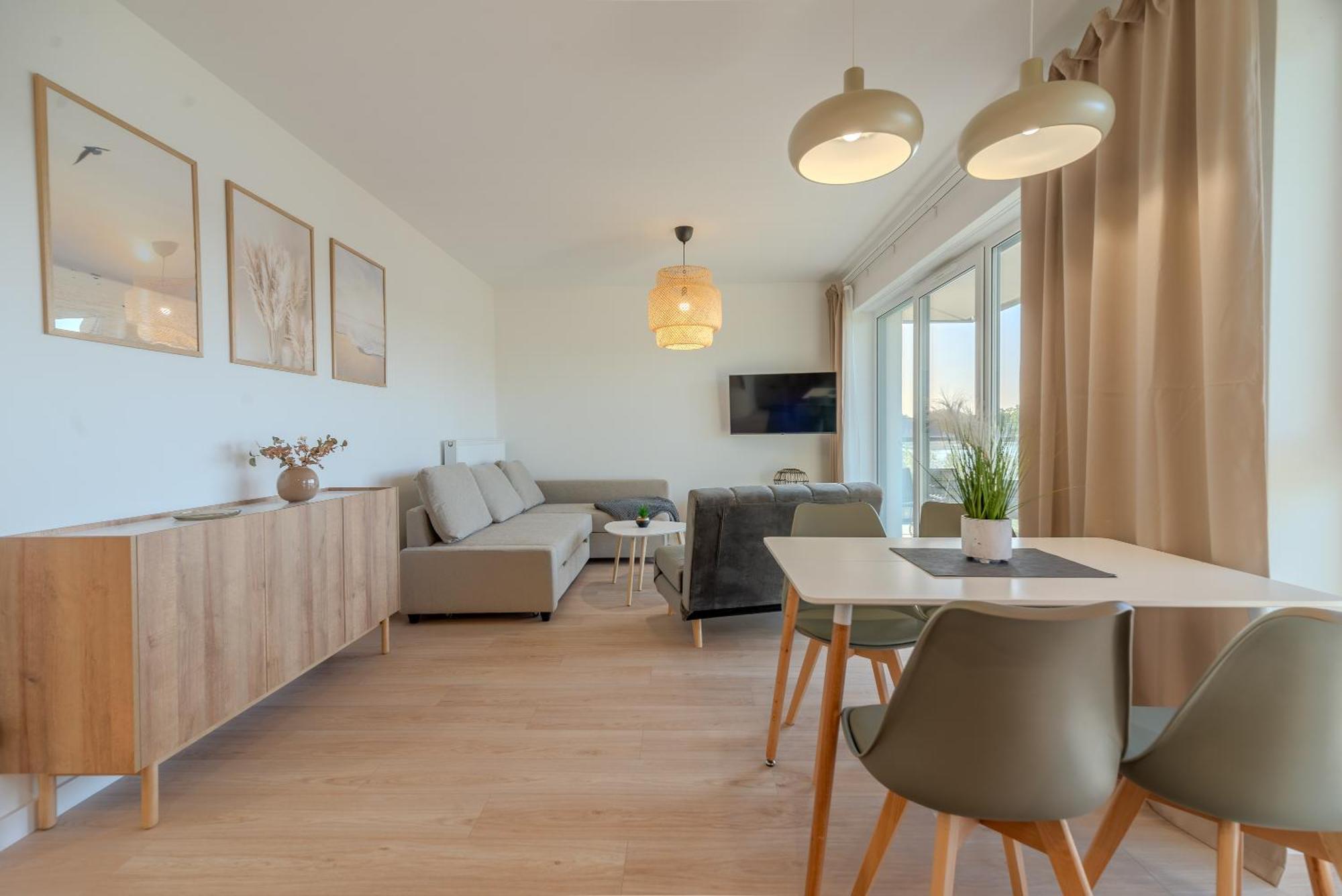 Apartament Coffee-Cream - Relaks - Sauna I Basen Dziwnów Buitenkant foto